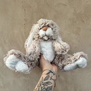 Melissa & Doug 7674 Burrow Bunny Plush Rabbit Stuffed Animal 9"